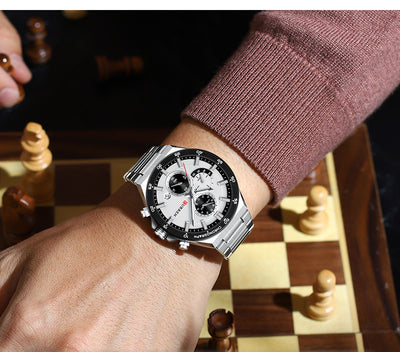 Reloj Deportivo Empresarial Impermeable para Hombre - Image 17