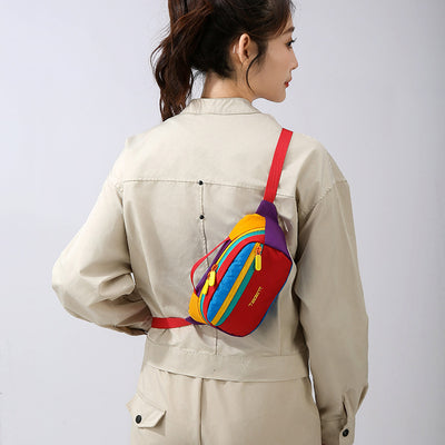 Bolso Bandolera Deportivo Dopamina - Mochila de Cintura Multiusos