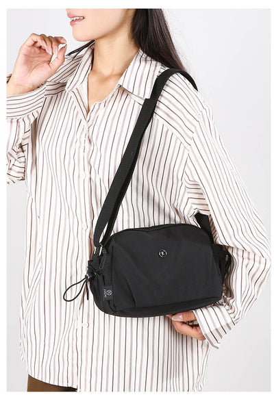 Bolso Bandolera Multicompartimento Nylon Ligero para Mujer - Viajes y Uso Diario - Image 18
