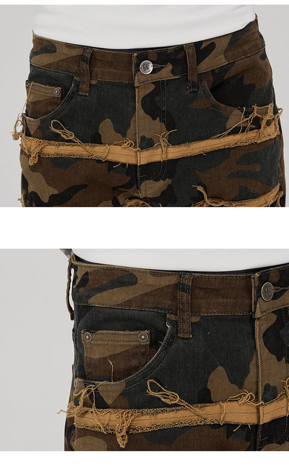 Jeans Casual Punk Micro para Hombre