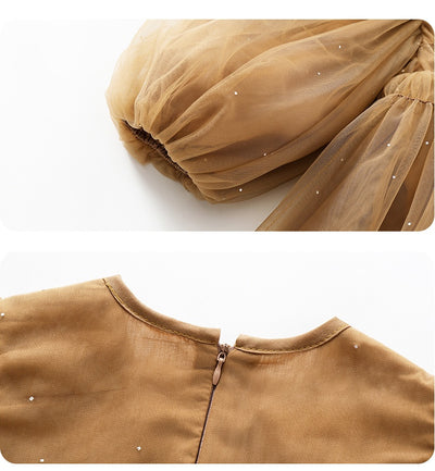 Vestido de Malla Elegante para Niña - Image 11