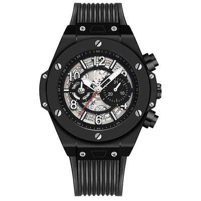 Reloj Mecánico Automático con Diseño Hueco de Silicona - Image 8