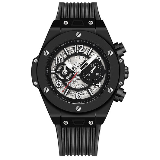 Reloj Mecánico Automático con Diseño Hueco de Silicona - Image 8