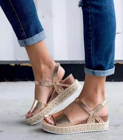 Sandalias de Tacón con Suela de Cáñamo - Image 12