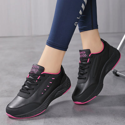 Tenis Casuales para Mujer Punta Redonda Suela Plana Cómodos - Image 2