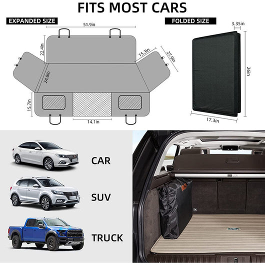 Cama Impermeable para Perros en Auto - Cojín Resistente y Duradero - Image 5