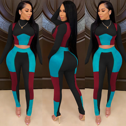 Conjunto de Dos Piezas Ajustado Elegante para Mujer - Image 14