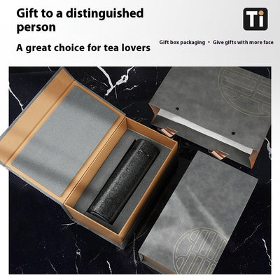Vaso Térmico de Titanio Puro con Separador de Té - Antibacteriano Inteligente - Image 4