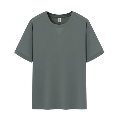 Camiseta Manga Corta Textura Waffle para Hombre - Image 13