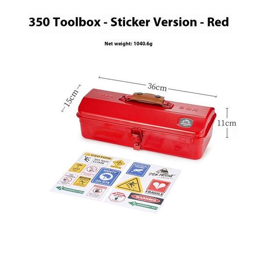 Caja de Herramientas para Camping Outdoor con Compartimentos y Stickers - Image 19