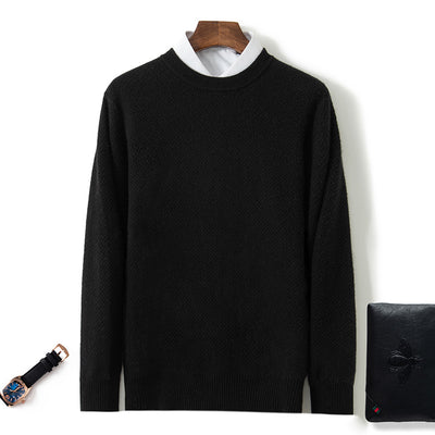 Suéter de Cachemira para Hombre con Corte Holgado - Image 19