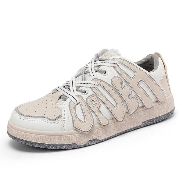 Zapatillas Urbanas Unisex con Letras - Diseño Minimalista Low-Top