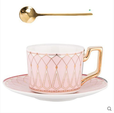 Set de Taza de Té Negro Aromático de Lujo para la Tarde - Image 7