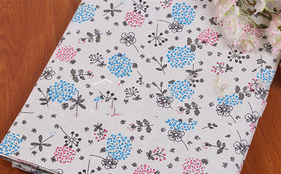 Tela Estampada de Kapok, Algodón y Cáñamo Blendado - Image 8