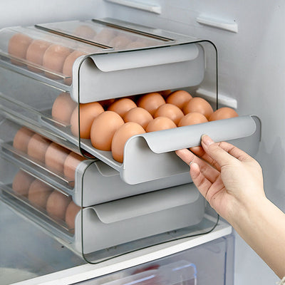 Organizador de Huevos con Cajón Deslizable para Refrigerador - Image 10