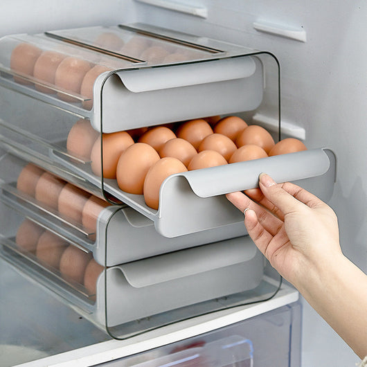 Organizador de Huevos con Cajón Deslizable para Refrigerador - Image 10
