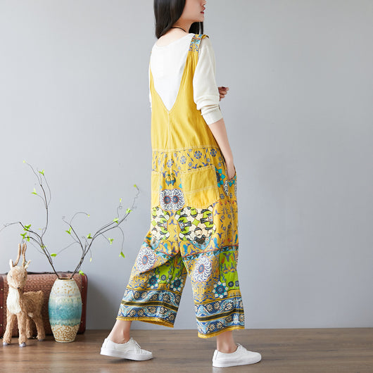 Pantalones Denim Estampados de Pierna Ancha - Image 5