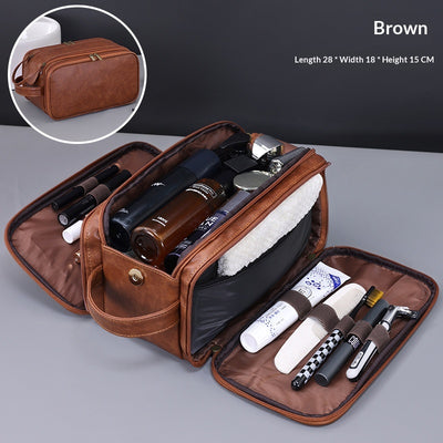 Neceser de Viaje Hombre con 3 Compartimentos - Organizador de Aseo Multifuncional - Image 7