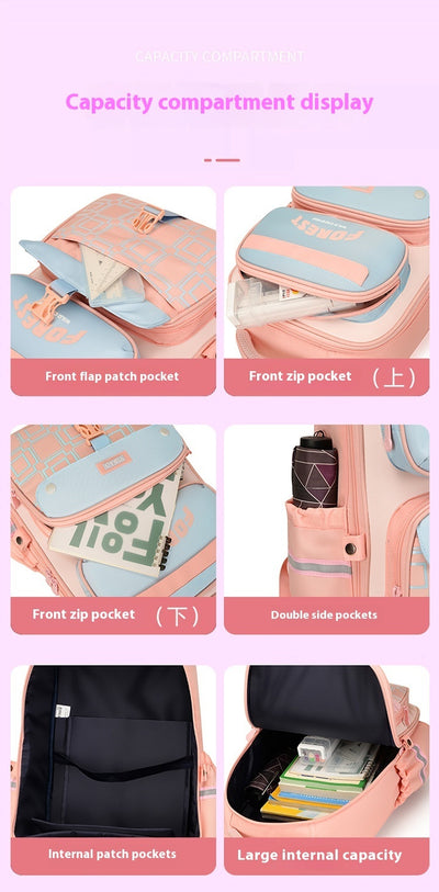 Mochila Escolar Ergonómica Impermeable - Alivia la Carga - Image 23