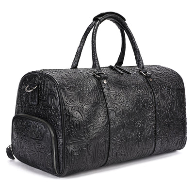 Bolso para Hombre con Diseño Embosado Retro - Image 15