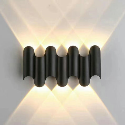 Lámpara LED Exterior Bidireccional Impermeable con Luz Ascendente y Descendente - Image 10