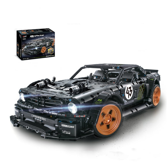 Bloques de Construcción Deportivo - Auto de Carreras Miniatura
