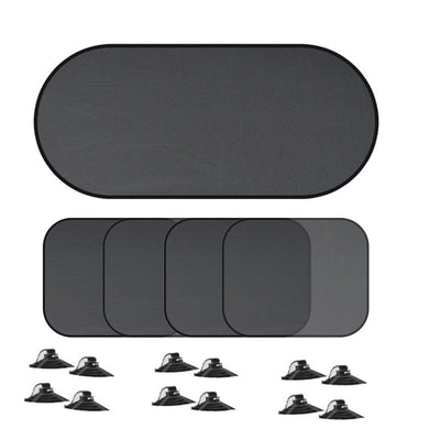 Juego de 5 Parasoles de Malla para Auto - Protección Solar Premium - Image 3