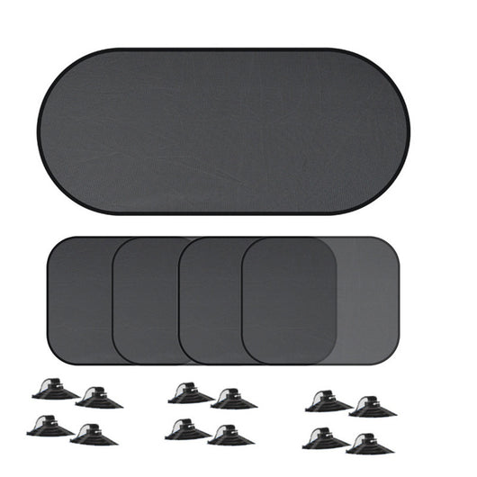 Juego de 5 Parasoles de Malla para Auto - Protección Solar Premium - Image 3