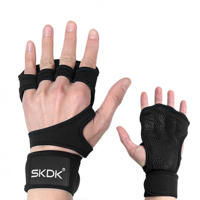 Guantes de Entrenamiento Fitness Antideslizantes y Transpirables de Medio Dedo - Image 3