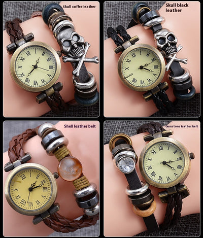 Reloj Pulsera Vintage Artesanal con Giro de Moda para Mujer - Image 18