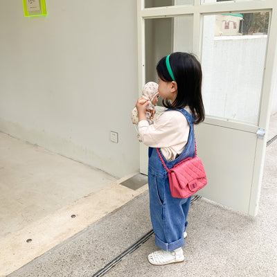 Overoles Denim Estilo Coreano para Niños y Niñas Primavera - Image 7