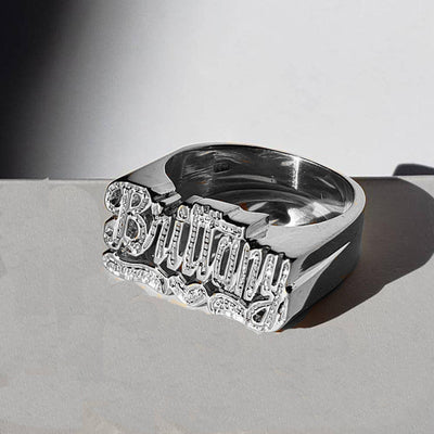 Anillo de Dos Tonos con Personalidad - Image 12