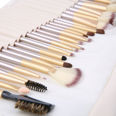 Set de Brochas de Maquillaje Beige Champagne - Image 15