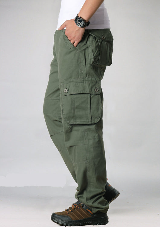 Pantalones de Trabajo Multibolsillos Hombre Cómodos y Resistentes - Image 9