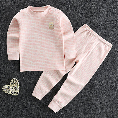 Conjunto de Ropa de Algodón para Bebé - Pantalones Largos Otoño Invierno - Image 4