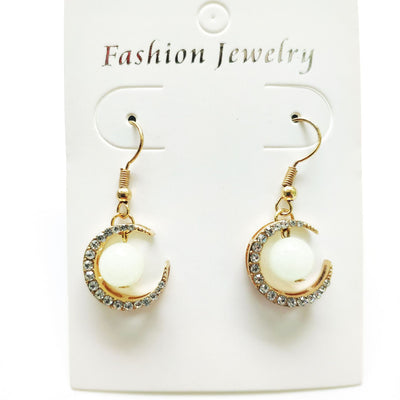 Aretes de Aleación Estrellas y Luna - Joyería Delicada para Mujeres - Image 11