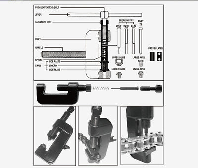 Extractor de Cadena para Bicicleta y Motocicleta - Image 4