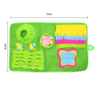 Tapete de Entrenamiento y Olfato para Perros con Juguete Peluche - Image 3