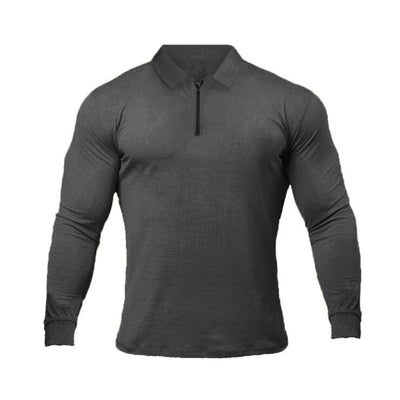 Polo Deportivo de Manga Larga para Hombre - Estilo Casual y Moderno - Image 2