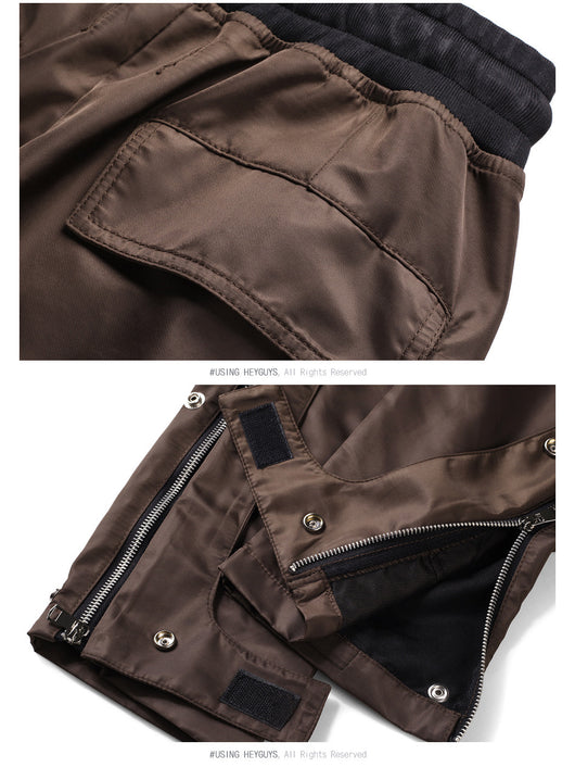 Pantalones Cargo Funcionales de Nylon - Estilo Casual Versátil - Image 16
