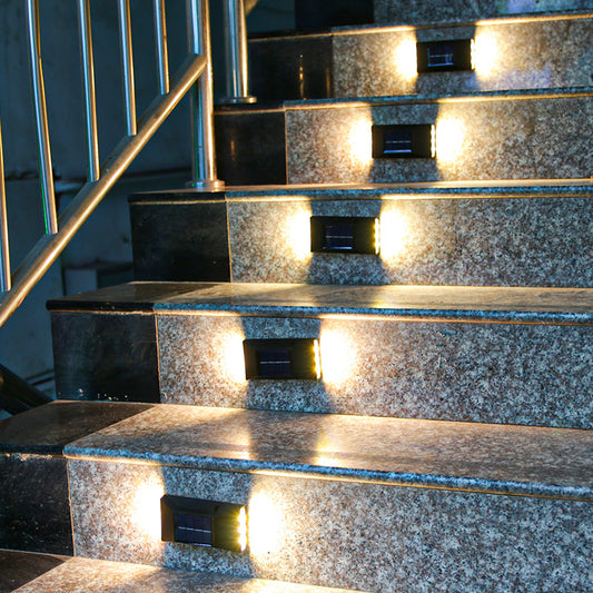 Lámpara Solar Decorativa para Pared - Iluminación de Jardín Exterior