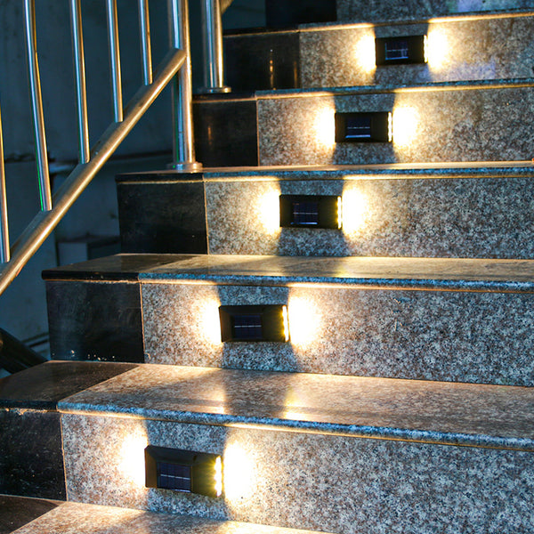 Lámpara Solar Decorativa para Pared - Iluminación de Jardín Exterior