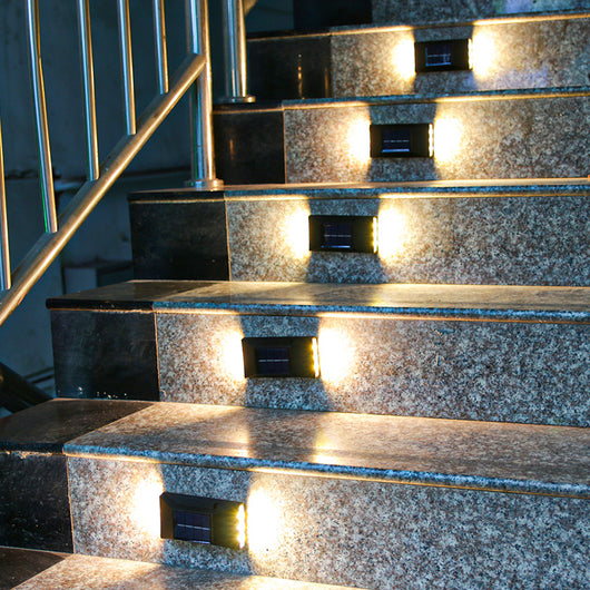 Lámpara Solar Decorativa para Pared - Iluminación de Jardín Exterior