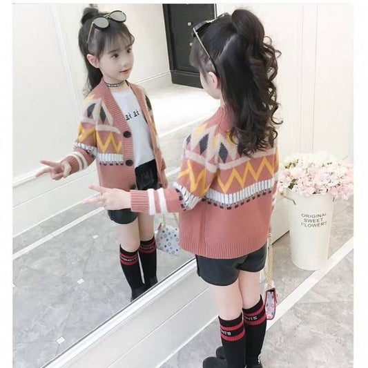 Suéter Infantil Estilo Coreano con Detalles en Hilo - Image 2
