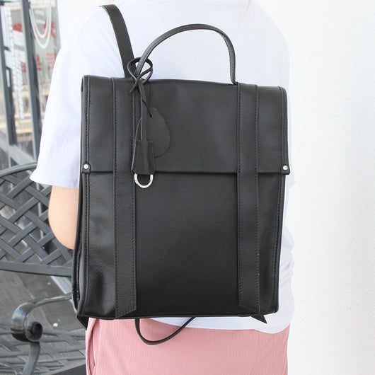 Mochila de Cuero para Mujer con Doble Compartimento de Hombro - Gran Capacidad - Image 12