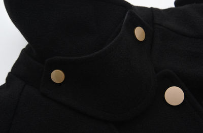 Abrigo Lana Minimalista Largo hasta la Rodilla - Invierno Abrigado - Image 19