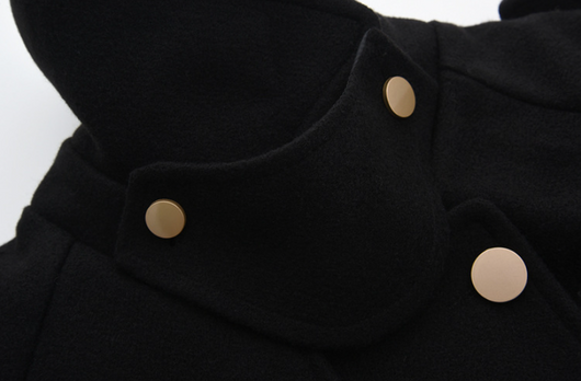 Abrigo Lana Minimalista Largo hasta la Rodilla - Invierno Abrigado - Image 19