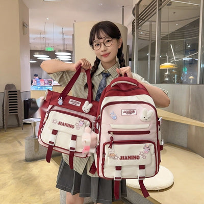 Mochila Escolar Coreana de Gran Capacidad para Niños - Diseño Adorable - Image 4