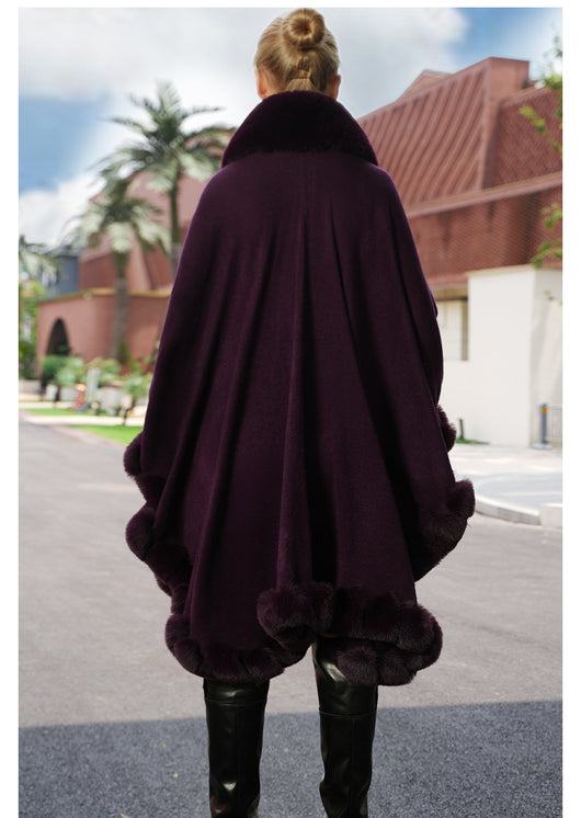 Cardigan Oversized de Punto Puro Color - Capa Cálida y Elegante - Image 15