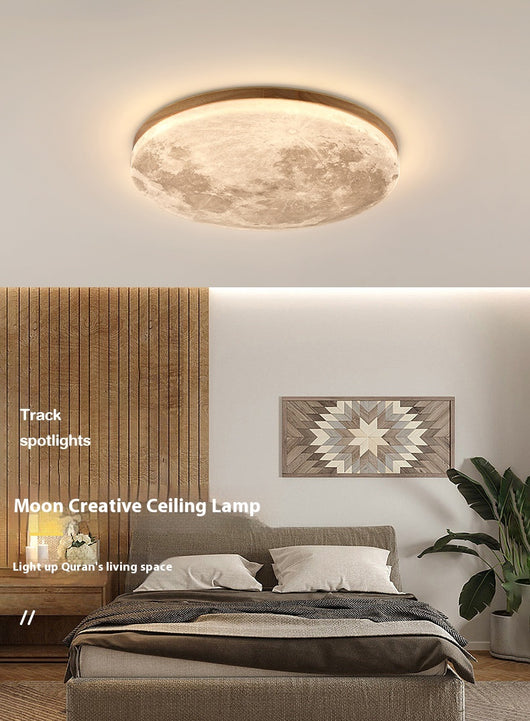 Lámpara LED de Techo Nórdica Moon - Luz Cálida para Dormitorio y Espacios Acogedores - Image 26